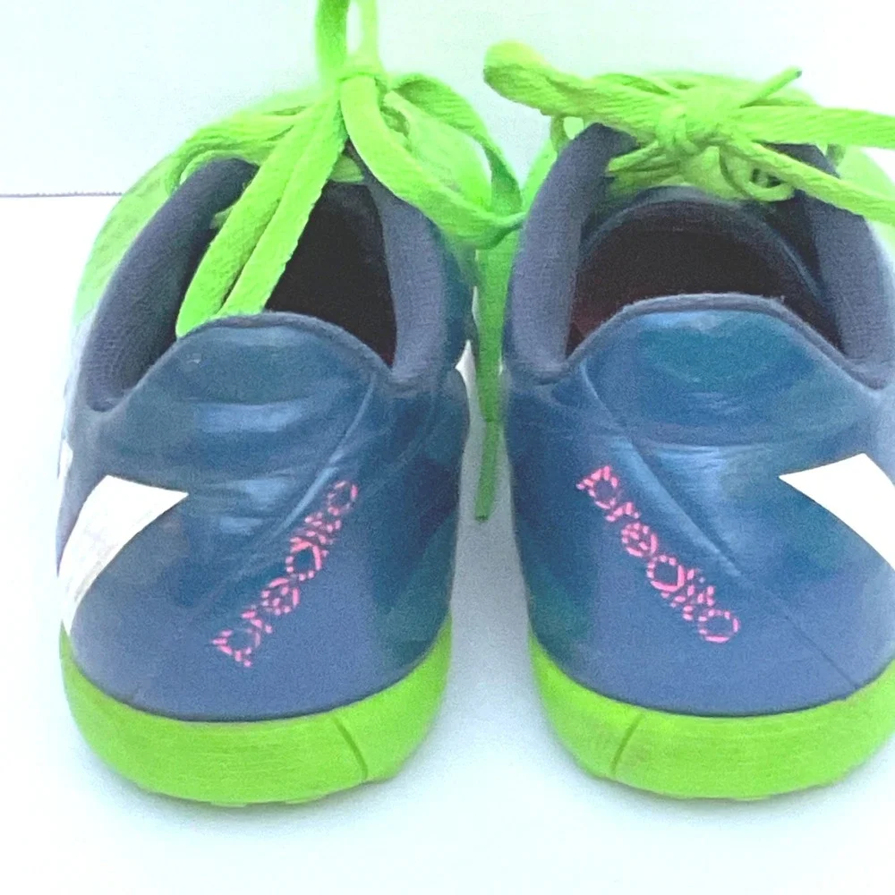 adidas M20172 boy's 4.5 Predito Instinct‎ TF soccer shoes kids Neon blue green